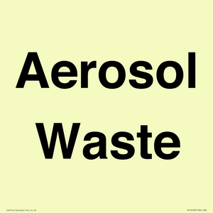 Aerosol Waste